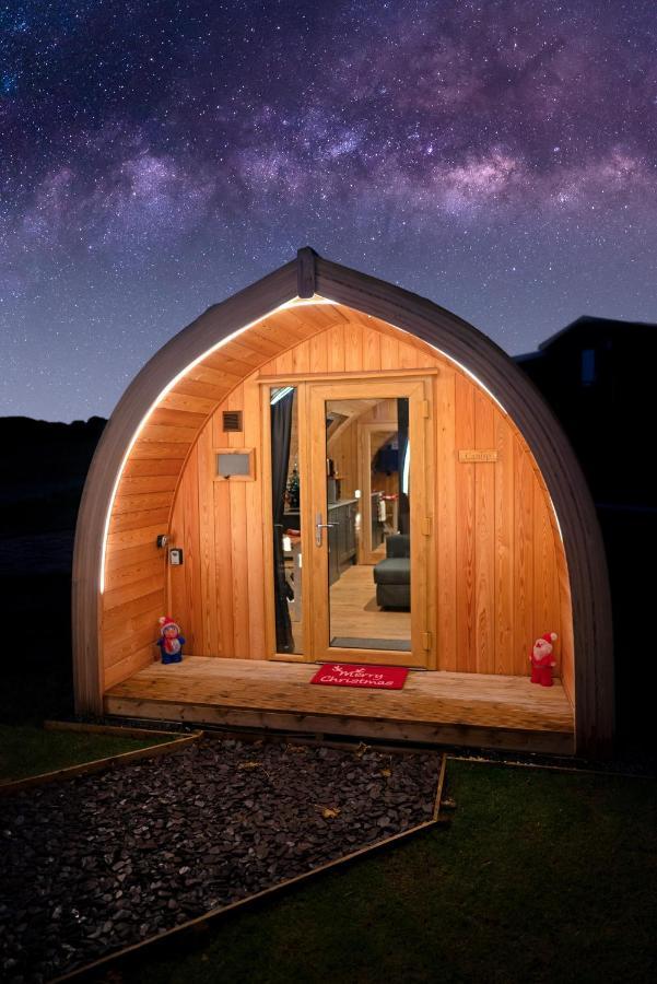 North Coast 500 Pods Hotel Achmelvich Buitenkant foto