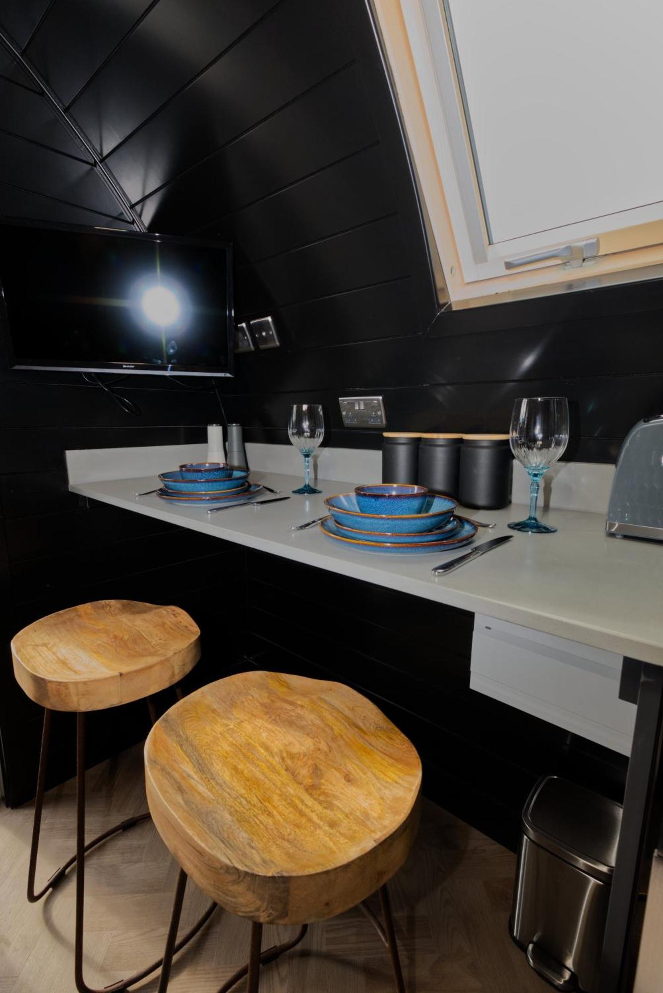 North Coast 500 Pods Hotel Achmelvich Buitenkant foto